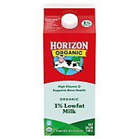 Horizon Organic Milk 1% Lowfat Half Gallon - 64 Fl. Oz. - Image 2