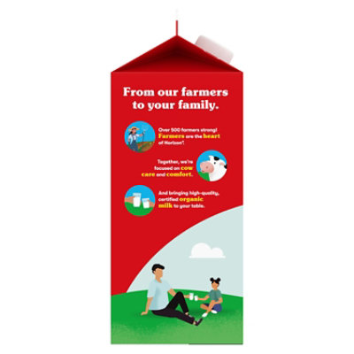 Horizon Organic 1% Lowfat High Vitamin D Milk Carton - 0.5 Gallon - Image 3