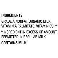 Horizon Organic Milk Fat Free Half Gallon - 64 Fl. Oz. - Image 5