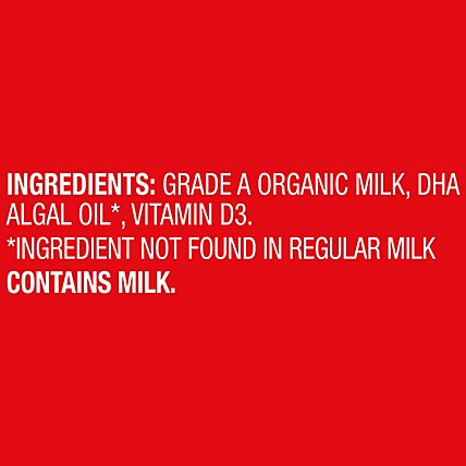 Horizon Organic Milk DHA Omega 3 Vitamin D Half Gallon - 64 Fl. Oz. - Image 5