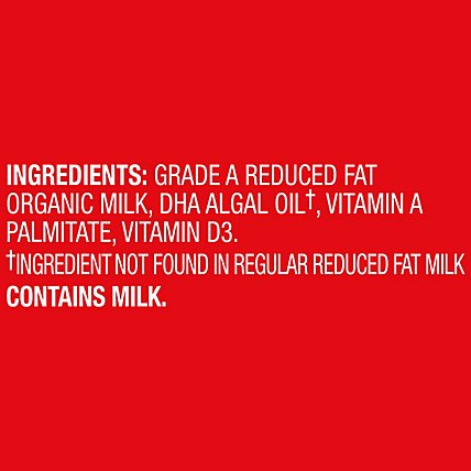 Horizon Organic Milk DHA Omega 3 2% Reduced Fat Half Gallon - 64 Fl. Oz. - Image 5