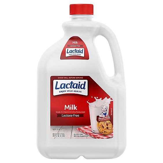 Lactaid Milk Lactose Free Whole - 96 Fl. Oz.