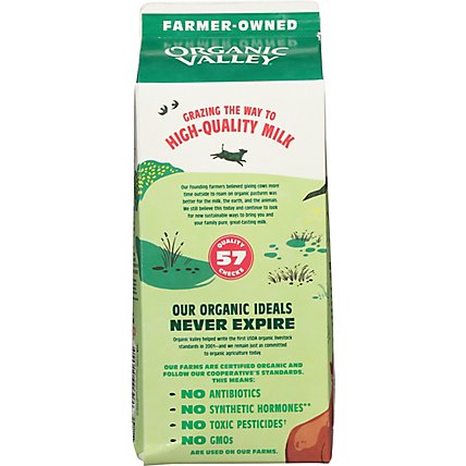 Organic Valley Milk Organic Fat Free - Half Gallon - Image 6