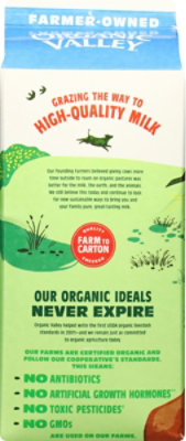 Organic Valley Milk Organic Fat Free - Half Gallon - Image 5