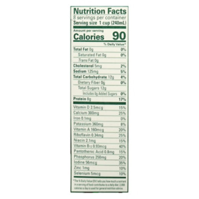 Organic Valley Milk Organic Fat Free - Half Gallon - Image 3