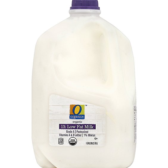 O Organics Organic Milk Low Fat 1% Milkfat - 1 Gallon