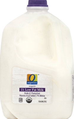 O Organics Organic Milk Low Fat 1% Milkfat - 1 Gallon - Image 2