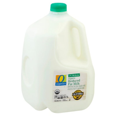 O Organics Milk Reduced Fat 2% Milkfat - 1 Gallon