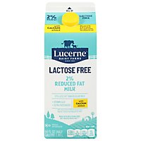 Lucerne Milk Lactose Free Reduced Fat 2% Calcium Enriched - Half Gallon - Image 2