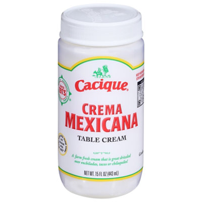 Cacique Mexicana Crema Table Cream - 15 Fl. Oz.