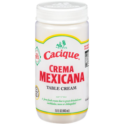 Cacique Mexicana Crema Table Cream - 15 Fl. Oz. - Image 1