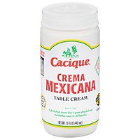 Cacique Mexicana Crema Table Cream - 15 Fl. Oz. - Image 1