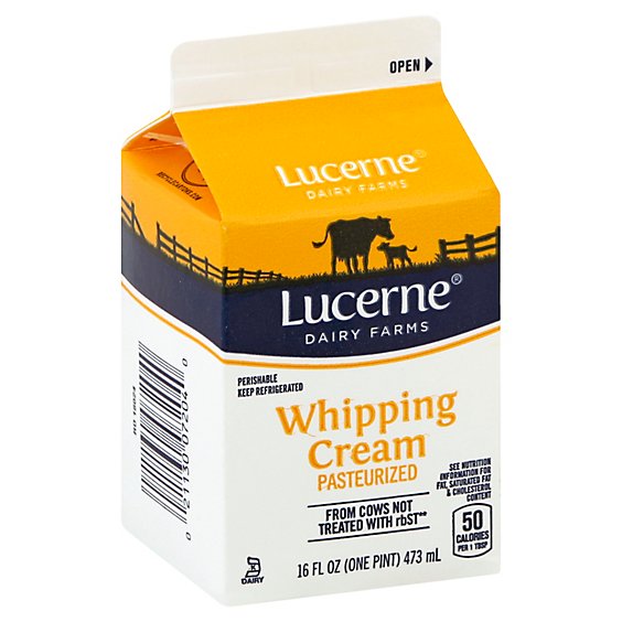 Lucerne Whipping Cream - 16 Fl. Oz.