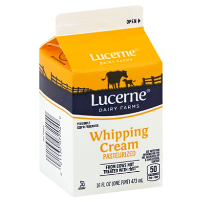 Lucerne Whipping Cream - 16 Fl. Oz.