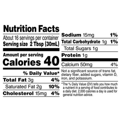 Horizon Organic Half And Half - 1 Pint - Image 2