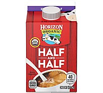 Horizon Organic Half & Half - 1 Pint