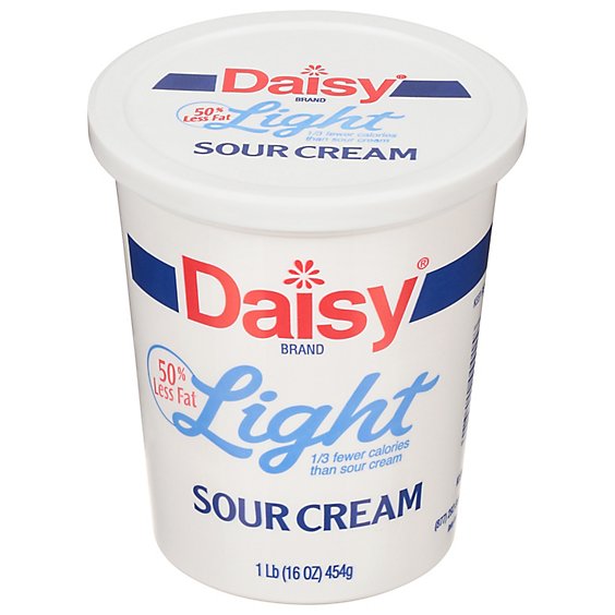 Daisy Sour Cream Light 50% Less Fat - 16 Oz