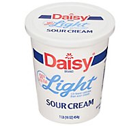 Daisy Sour Cream Light 50% Less Fat - 16 Oz