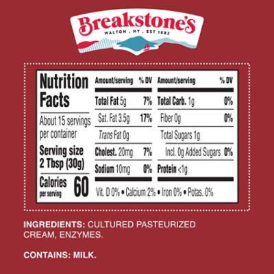 Breakstones Sour Cream - 16 Oz - Image 4