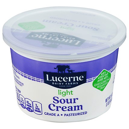 Lucerne Sour Cream Light - 16 Oz - Image 1