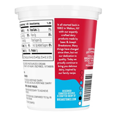 Breakstones Sour Cream Reduced Fat - 16 Oz - Image 7