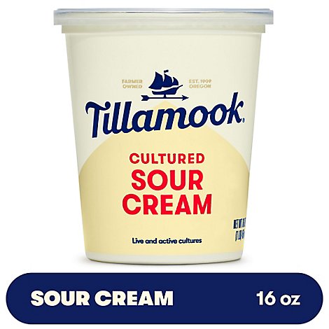 Tillamook Sour Cream 16 Oz Online Groceries Albertsons