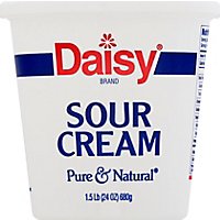 Daisy Sour Cream Pure & Natural - 24 Oz - Image 1