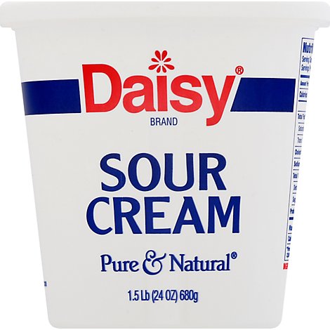 Daisy Sour Cream Pure & Natural - 24 Oz