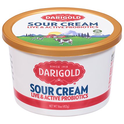 Darigold Sour Cream Regular - 16 Oz - Image 1