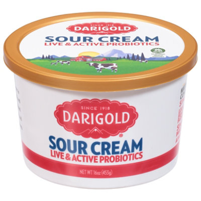 Darigold Sour Cream Regular - 16 Oz
