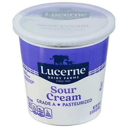 Lucerne Sour Cream - 24 Oz - Image 1