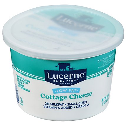 Lucerne Cottage Cheese Lowfat 2% Calcium Fortified - 16 Oz - Image 2
