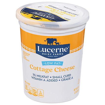 Lucerne Cottage Cheese Lowfat 1% - 32 Oz - Image 2