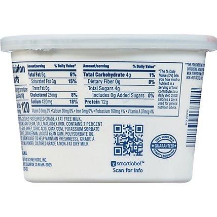 Lucerne Cheese Cottage Small Curd 4% Milkfat Min. - 16 Oz - Image 6