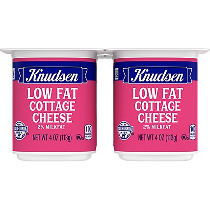 Knudsen Cottage Cheese On The Go Reduced Fat - 4-4 Oz - Image 2