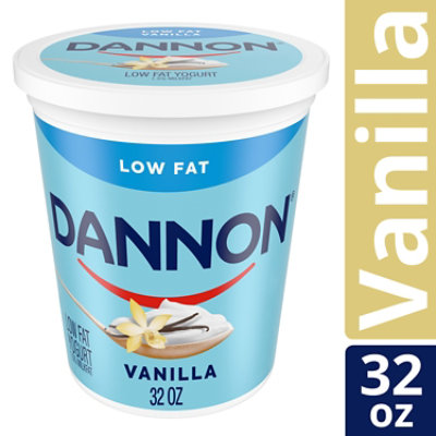 Dannon Low Fat Vanilla Yogurt - 32 Oz - Image 1