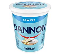 Dannon Low Fat Vanilla Yogurt - 32 Oz