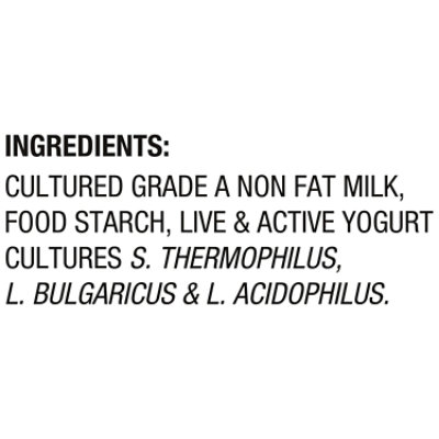 Dannon Nonfat  Plain Yogurt - 32 Oz - Image 5