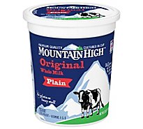 Mountain High Yogurt Plain - 32 Oz