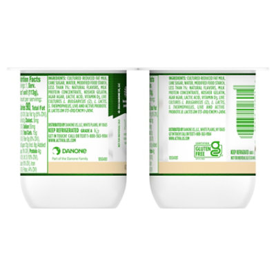 Activia Low Fat Probiotic Vanilla Yogurt - 4-4 Oz - Image 2