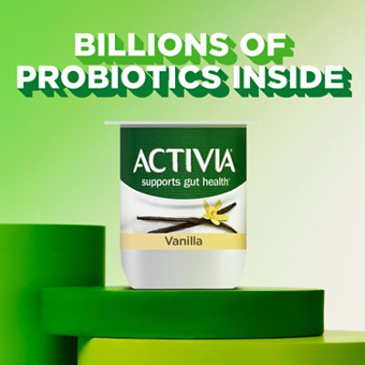 Activia Low Fat Probiotic Vanilla Yogurt - 4-4 Oz - Image 5