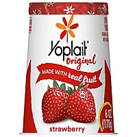 Yoplait Original Yogurt Low Fat Strawberry - 6 Oz - Image 3