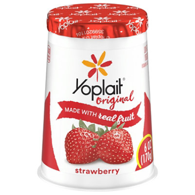 Yoplait Original Yogurt Low Fat Strawberry - 6 Oz - Image 3