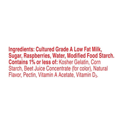 Yoplait Original Yogurt Low Fat Red Raspberry - 6 Oz - Image 5