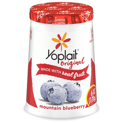 Yoplait Original Yogurt Low Fat Mountain Blueberry - 6 Oz - Image 3