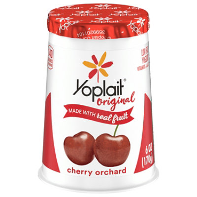 Yoplait Original Yogurt Low Fat Cherry Orchard - 6 Oz