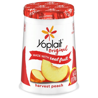 Yoplait Original Yogurt Low Fat Harvest Peach - 6 Oz - Image 3