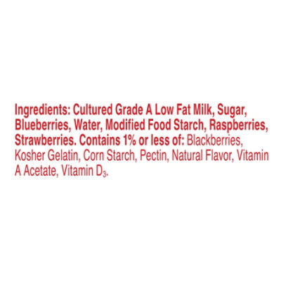 Yoplait Original Yogurt Low Fat Mixed Berry - 6 Oz - Image 5