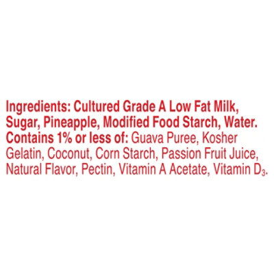Yoplait Original Yogurt Low Fat Pina Colada - 6 Oz - Image 4