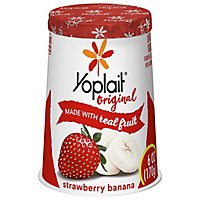 Yoplait Original Yogurt Low Fat Strawberry Banana - 6 Oz - Image 3